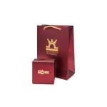 گردنبند فیروزه طرح نیم تاج - Image 3