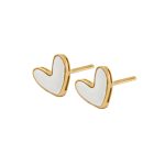 گوشواره میناکاری طرح قلب