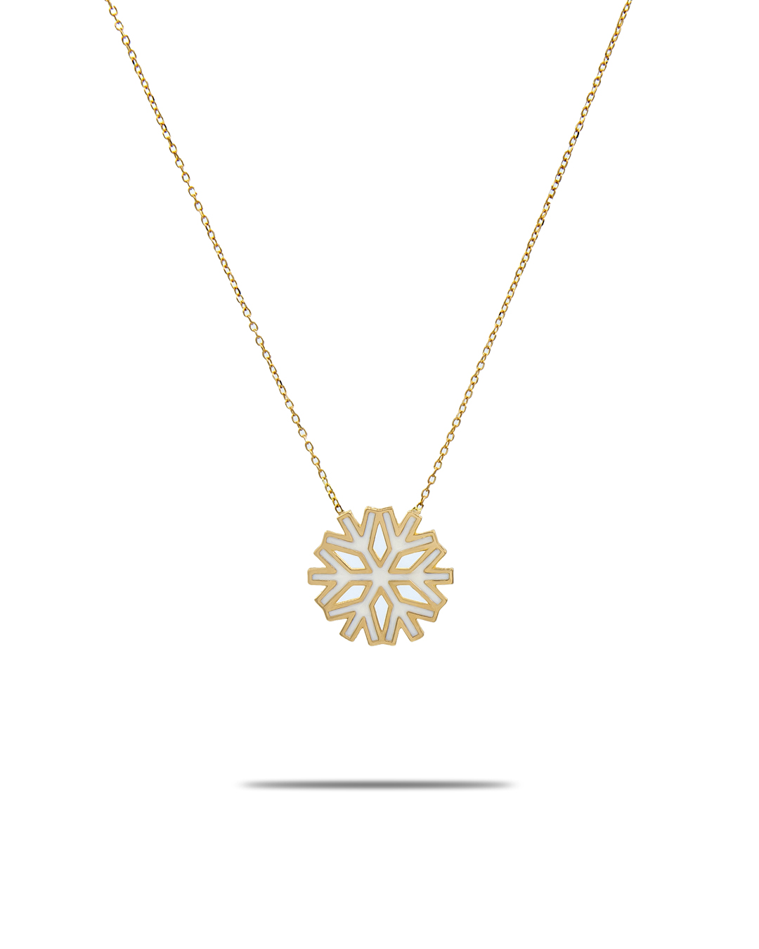 NE0091.jpg گردنبند مینا کاری برف - Image 1