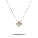 گردنبند مینا کاری طرح یخ 2