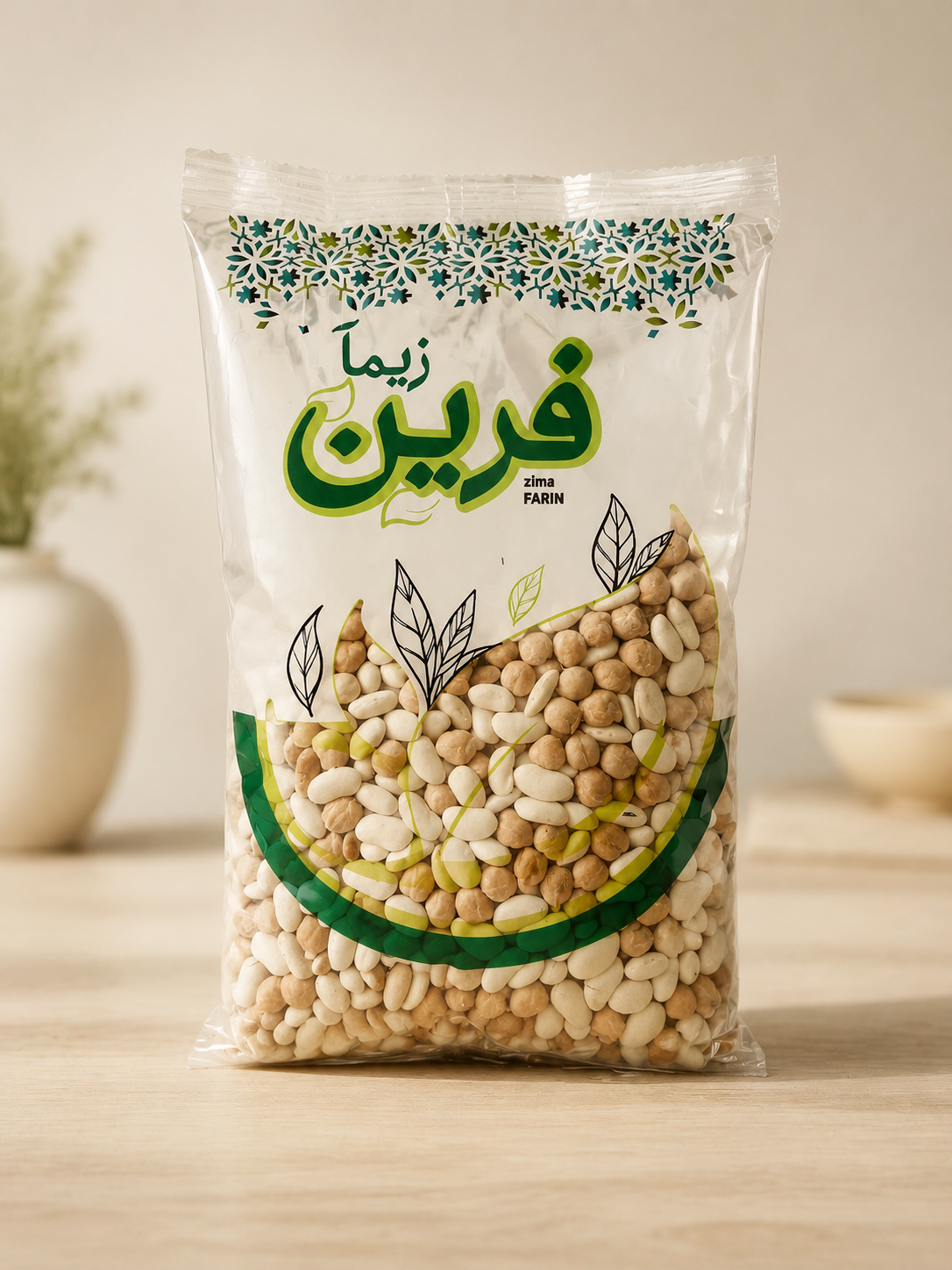نخود و لوبیا مخلوط زیمافرین نخود و لوبیا مخلوط زیمافرین